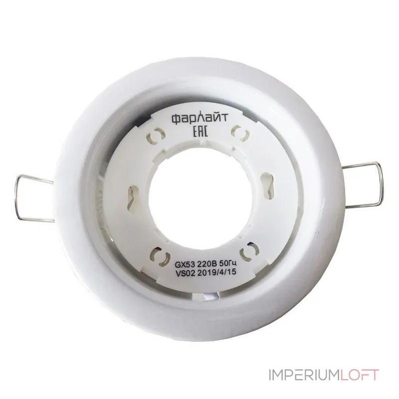 Встраиваемый светильник Farlight GX53 FAR002034 от ImperiumLoft Встраиваемый светильник Farlight GX53 FAR002034 от ImperiumLoft
