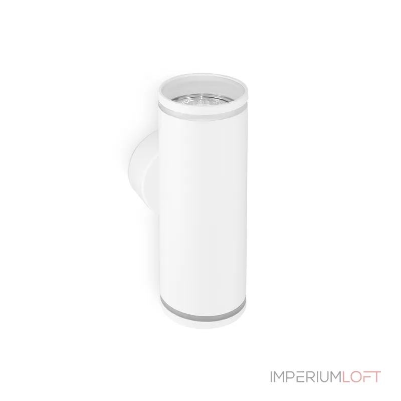 Настенный светильник со сменной лампой GU10 и акрилом FW2488/2 WH белый GU10/2 max 12W 170*55*95 от NovaLamp