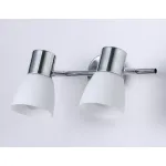 Настенно-потолочный спот TR3963/2 CH/FR хром/белый матовый E27*2 max 40W 200*105*200 от NovaLamp