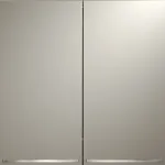 Проходной переключатель встраиваемый S70 двухклавишный с подсветкой 10А (кашемир) Voltum VLS020403