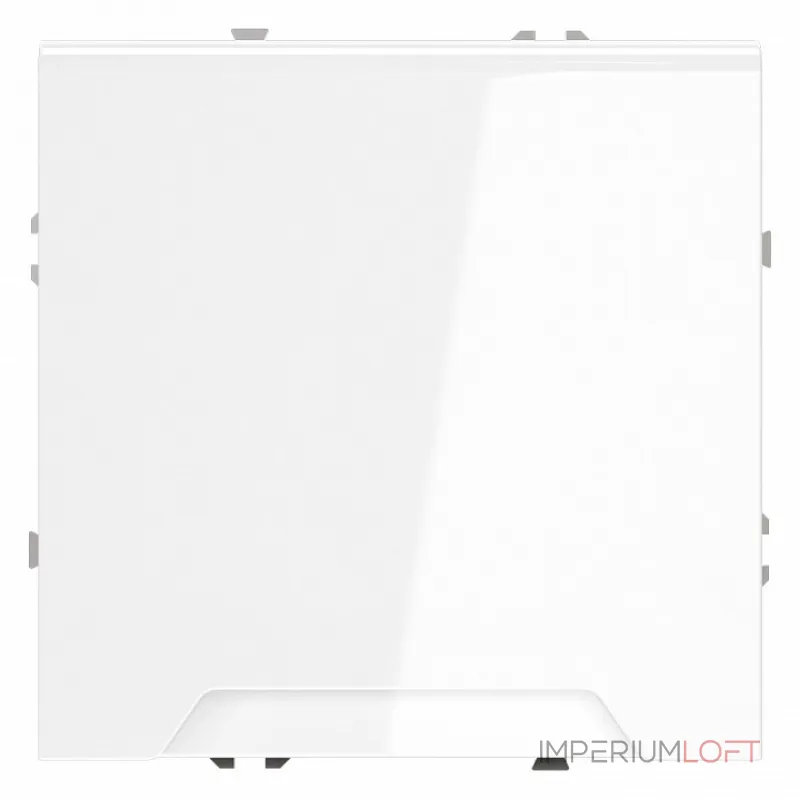 Розетка с заземлением и со шторкой без рамки с крышкой Voltum S70 VLS040301 от ImperiumLoft