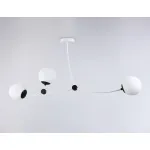 Подвесной светильник TR2566/3 WH/BK белый/черный E27/3 max 60W 1130*150*540 от NovaLamp