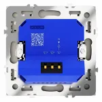 Светорегулятор встраиваемый S70 поворотно-нажимной 600 Вт (шелк) Voltum VLS070304