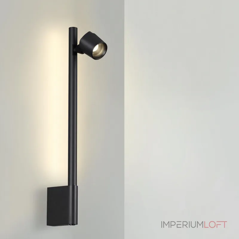 Светильник настенный диммируемый (выключатель) IP20 LED 7W+7W 4000K 220-240V FERMO 359313 OVER NT24 000 Черный от ImperiumLoft Светильник настенный диммируемый (выключатель) IP20 LED 7W+7W 4000K 220-240V FERMO 359313 OVER NT24 000 Черный от ImperiumLoft