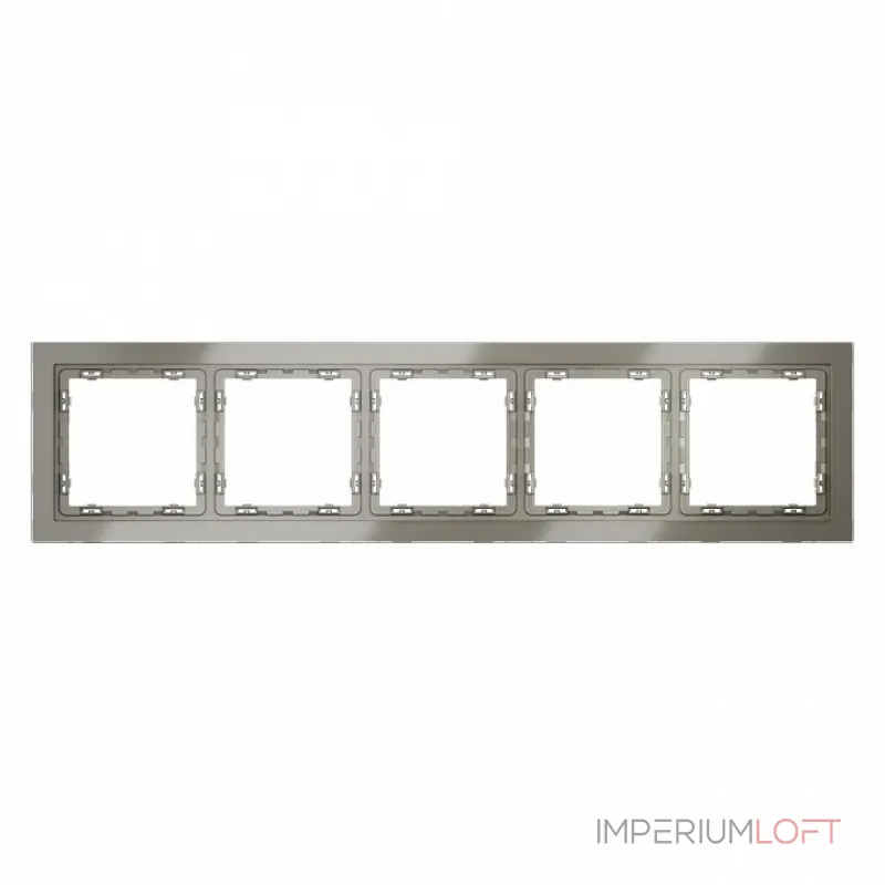 Рамка на 5 постов Voltum S70 VLS110504 от ImperiumLoft