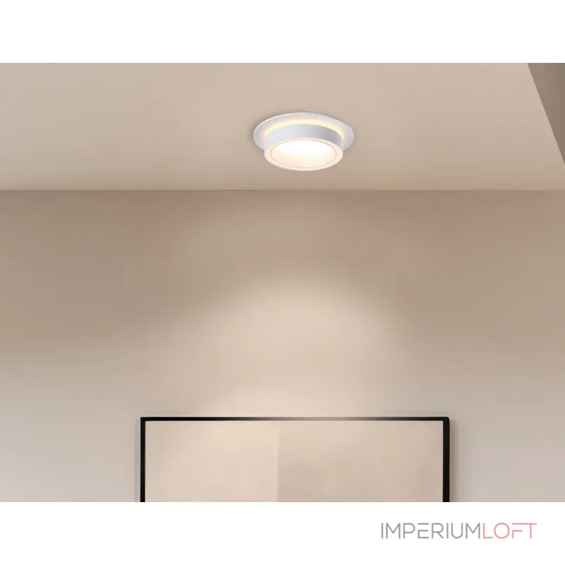 Светильник встраиваемый TN5240 WH белый GX53 D110*42 от NovaLamp