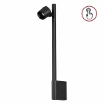 Светильник настенный диммируемый (выключатель) IP20 LED 7W+7W 4000K 220-240V FERMO 359313 OVER NT24 000 Черный от ImperiumLoft
