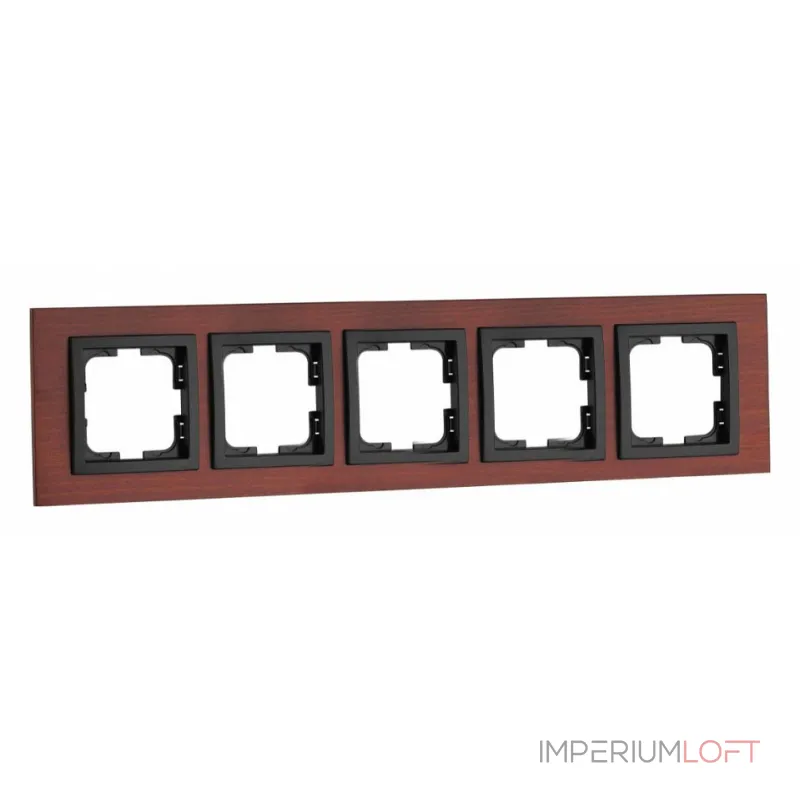 Рамка на 5 постов Mono Electric Style 107-500000-164 от ImperiumLoft