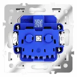 Розетка с заземлением и со шторкой без рамки с крышкой Voltum S70 VLS040301 от ImperiumLoft