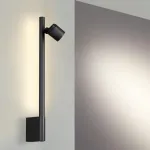 Светильник настенный диммируемый (выключатель) IP20 LED 7W+7W 4000K 220-240V FERMO 359313 OVER NT24 000 Черный от ImperiumLoft