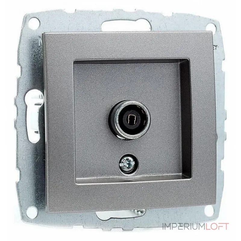 ТВ-розетка проходная без рамки Mono Electric Despina / Larissa 500-002405-137 от ImperiumLoft ТВ-розетка проходная без рамки Mono Electric Despina / Larissa 500-002405-137 от ImperiumLoft