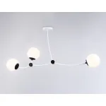 Подвесной светильник TR2566/3 WH/BK белый/черный E27/3 max 60W 1130*150*540 от NovaLamp