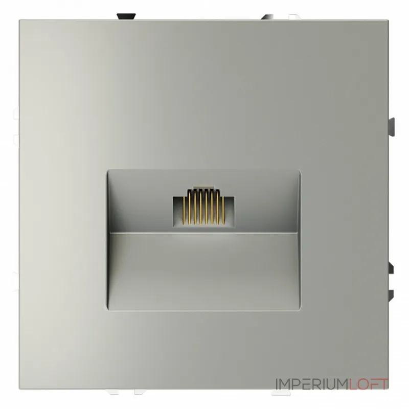 Розетка Ethernet RJ-45 без рамки Voltum S70 VLS060105 от ImperiumLoft Розетка Ethernet RJ-45 без рамки Voltum S70 VLS060105 от ImperiumLoft