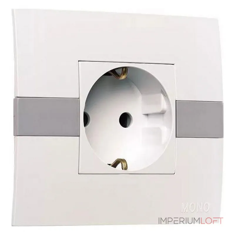 Розетка с заземлением Mono Electric Eсо 101-010107-117 от ImperiumLoft Розетка с заземлением Mono Electric Eсо 101-010107-117 от ImperiumLoft