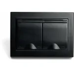 Розетка двойная с заземлением без рамки Stekker Эрна 49138 от ImperiumLoft