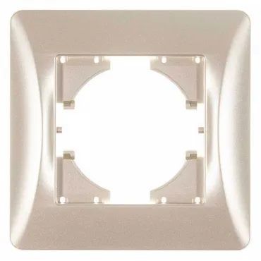 Рамка на 1 пост Gusi Electric CITY С1110-027 Рамка на 1 пост Gusi Electric CITY С1110-027