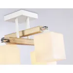 Подвесная люстра TR9512/4 WH/CH/FR белый/хром/белый матовый E27*4 max 40W D567*266 от NovaLamp