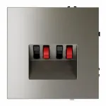 Розетка акустическая без рамки Voltum S70 VLS060304 от ImperiumLoft