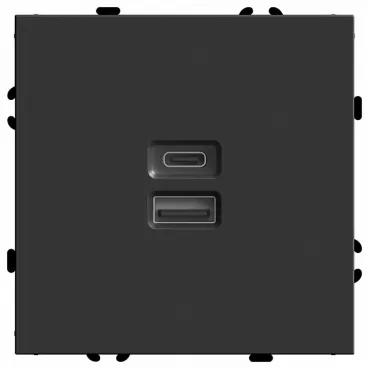 Розетка USB и type C без рамки Stekker RST10-5115-05 49853 Розетка USB и type C без рамки Stekker RST10-5115-05 49853