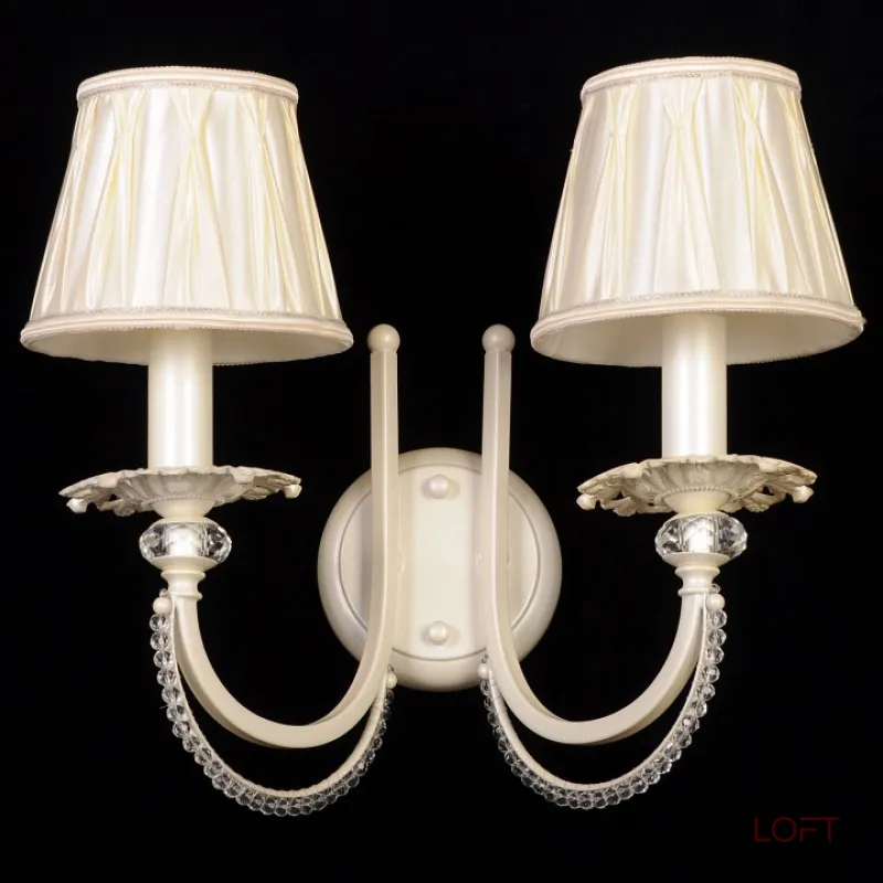 Бра Abrasax Josephine 3007/2(cream pearl) от ImperiumLoft Бра Abrasax Josephine 3007/2(cream pearl) от ImperiumLoft