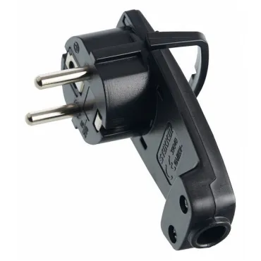 Вилка угловая с заземлением Stekker PPG16-45-202 39040 Вилка угловая с заземлением Stekker PPG16-45-202 39040