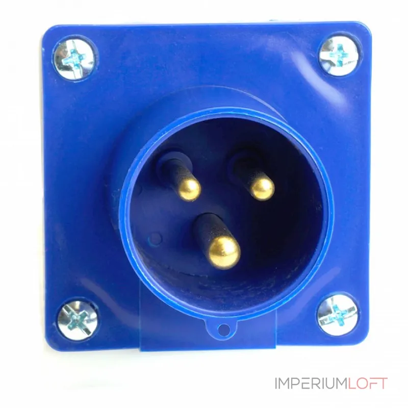 Вилка угловая 2P+PE Stekker ST 49444 от ImperiumLoft