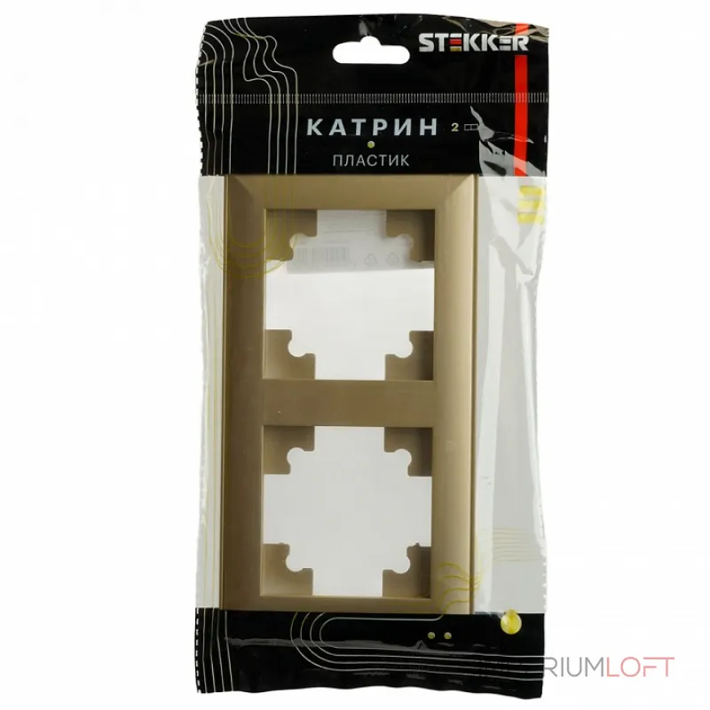 Рамка на 2 поста Stekker PFR00-7002-08 49607 от ImperiumLoft