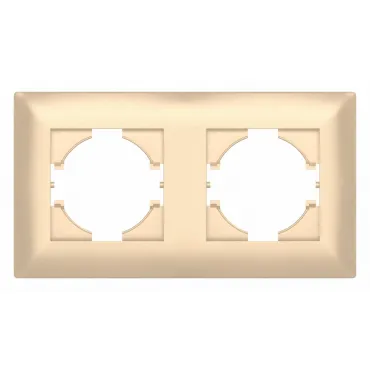 Рамка на 2 поста Gusi Electric BRAVO С1020-027 Рамка на 2 поста Gusi Electric BRAVO С1020-027