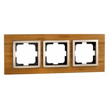 Рамка на 3 поста Mono Electric Style 107-530000-162 Рамка на 3 поста Mono Electric Style 107-530000-162