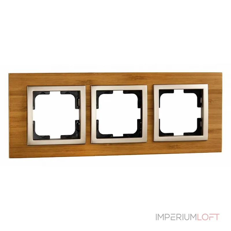 Рамка на 3 поста Mono Electric Style 107-530000-162 от ImperiumLoft Рамка на 3 поста Mono Electric Style 107-530000-162 от ImperiumLoft