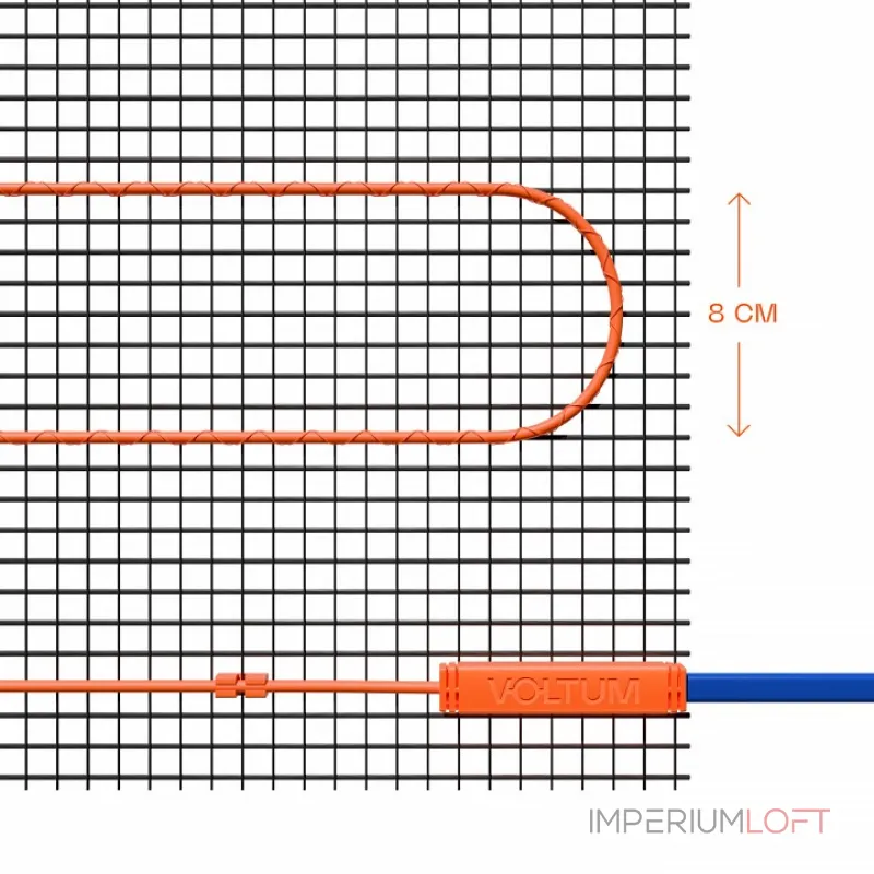 Нагревательный мат Voltum Т200 VLT01-200-7.0 от ImperiumLoft