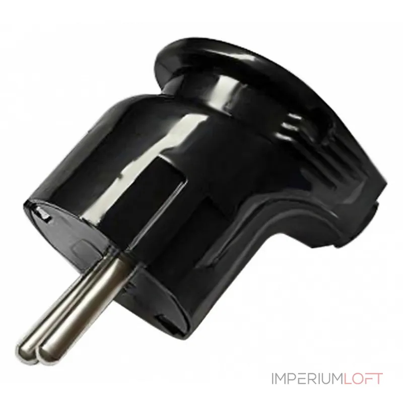 Вилка угловая с заземлением Stekker PPG16-46-202 39824 от ImperiumLoft