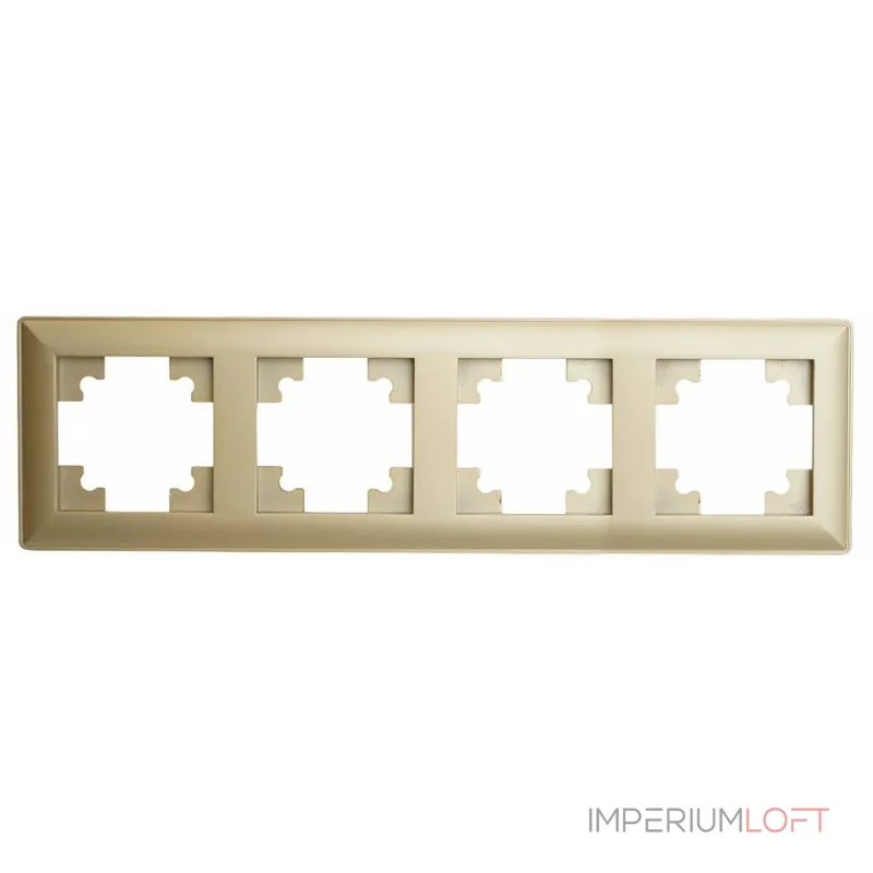 Рамка на 4 поста Stekker PFR00-7004-08 49609 от ImperiumLoft