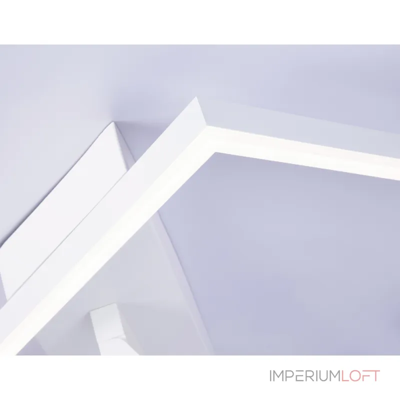 Потолочный светодиодный светильник FL51463/1+1 WH белый 70W 3000K-6400K+4200K 500*500*110 (ПДУ РАДИО 2.4G) от NovaLamp