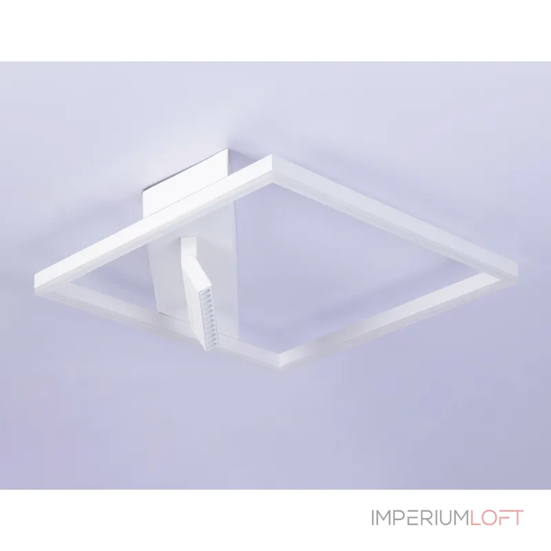 Потолочный светодиодный светильник FL51463/1+1 WH белый 70W 3000K-6400K+4200K 500*500*110 (ПДУ РАДИО 2.4G) от NovaLamp