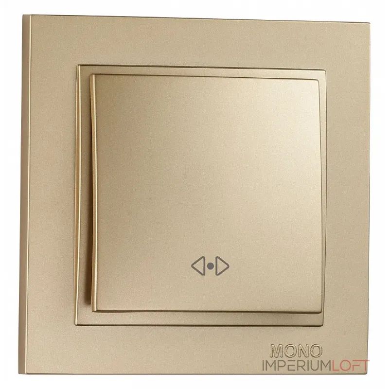 Выключатель перекрестный одноклавишный Mono Electric Despina 102-222225-112 от ImperiumLoft Выключатель перекрестный одноклавишный Mono Electric Despina 102-222225-112 от ImperiumLoft