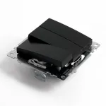 Выключатель трехклавишный без рамки Stekker Катрин 49172 от ImperiumLoft