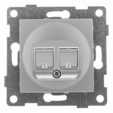 Розетка Ethernet RJ-45 без рамки Gusi Electric BRAVO С10К1-004