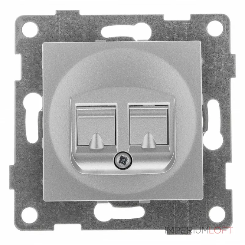 Розетка Ethernet RJ-45 без рамки Gusi Electric BRAVO С10К1-004 от ImperiumLoft