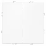 Выключатель проходной двухклавишный без рамки Voltum S70 VLS020302 от ImperiumLoft