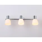 Настенно-потолочный спот TR3965/3 CH/FR хром/белый матовый E27*3 max 460*82*200 от NovaLamp