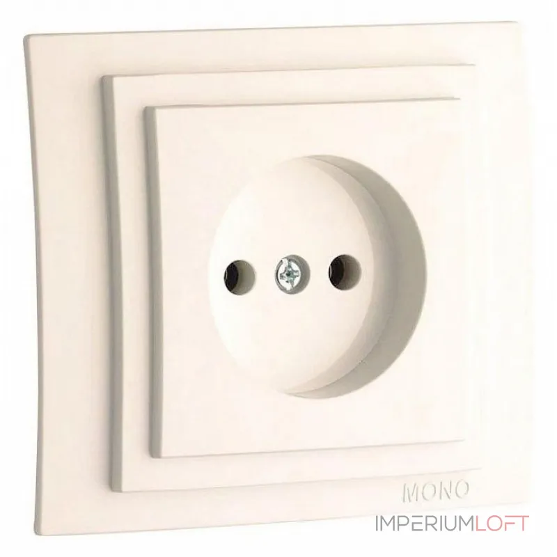 Розетка без заземления Mono Electric Larissa 103-010122-116 от ImperiumLoft Розетка без заземления Mono Electric Larissa 103-010122-116 от ImperiumLoft