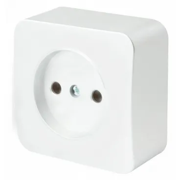 Розетка без заземления Stekker София 49301 Розетка без заземления Stekker София 49301