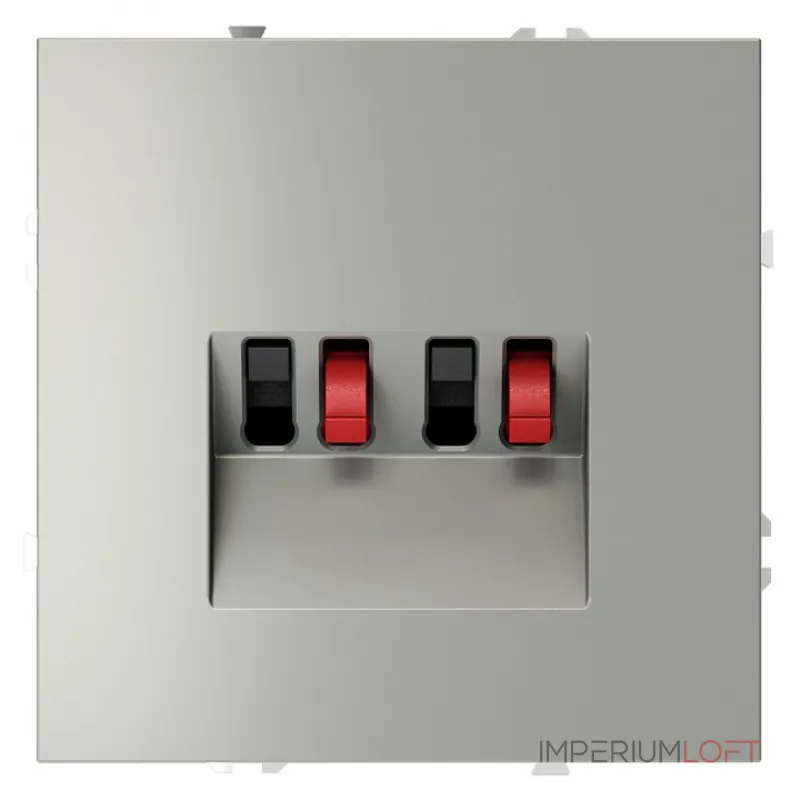 Розетка акустическая без рамки Voltum S70 VLS060305 от ImperiumLoft Розетка акустическая без рамки Voltum S70 VLS060305 от ImperiumLoft