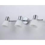 Настенно-потолочный спот TR3965/3 CH/FR хром/белый матовый E27*3 max 460*82*200 от NovaLamp