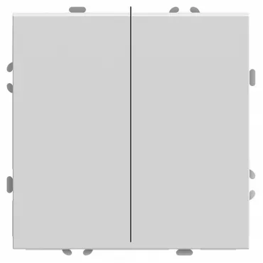 Выключатель двухклавишный без рамки Stekker RSW10-5104-01 49866 Выключатель двухклавишный без рамки Stekker RSW10-5104-01 49866