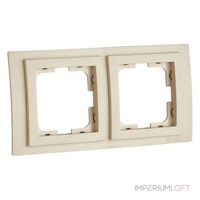 Рамка на 2 поста Mono Electric Despina 102-170000-161 от ImperiumLoft Рамка на 2 поста Mono Electric Despina 102-170000-161 от ImperiumLoft