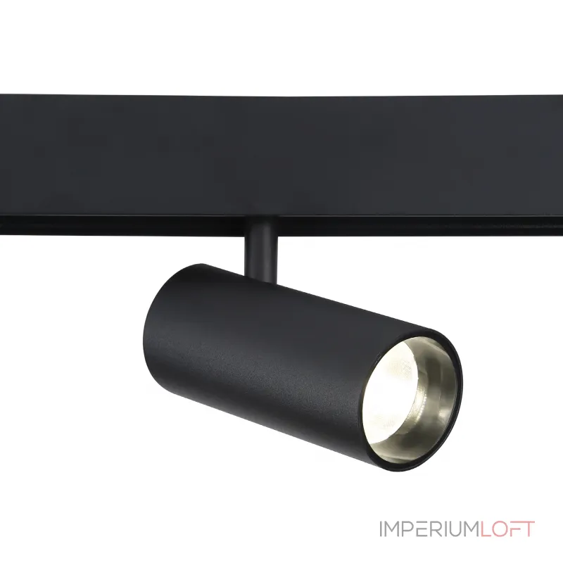 Светильник светодиодный для шинопровода Magnetic GL3833 BK черный IP20 15W 4200K 48V 24° D57*128 от NovaLamp