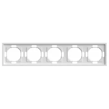 Рамка на 5 постов Stekker PFR00-5005-01 49888