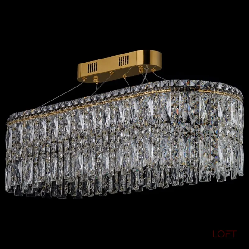 Подвесная люстра Arti Lampadari Ovindoli Gold Ovindoli L 1.5.80x30.100 G Подвесная люстра Arti Lampadari Ovindoli Gold Ovindoli L 1.5.80x30.100 G